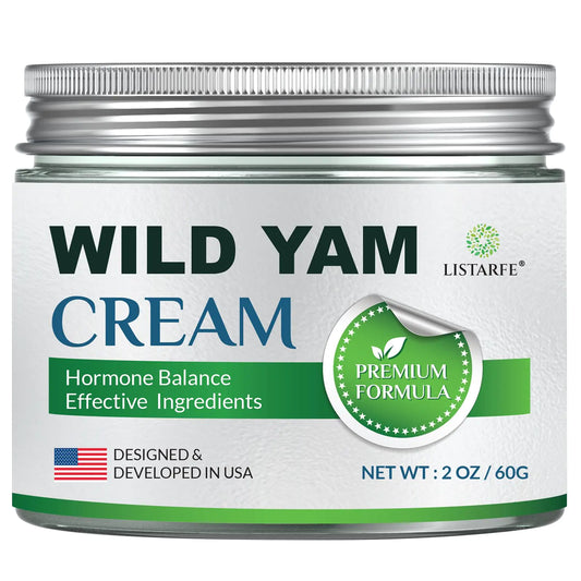 Organic Wild Yam Cream for Body Wild Yam Cream Organic Body Cream 60g.